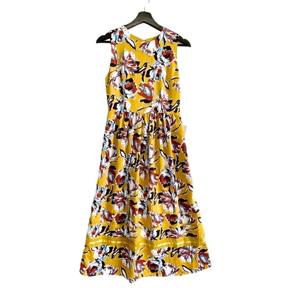 Chelsea28 Floral Print Midi Dress, New with Tag, Size XS - Picture 2 of 16